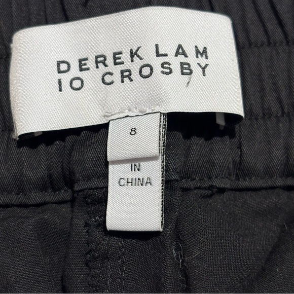 DEREK LAM 10 Crosby Sz 8 Jogger Pants Ankle Length Zipper at Ankle. - Picture 10 of 12